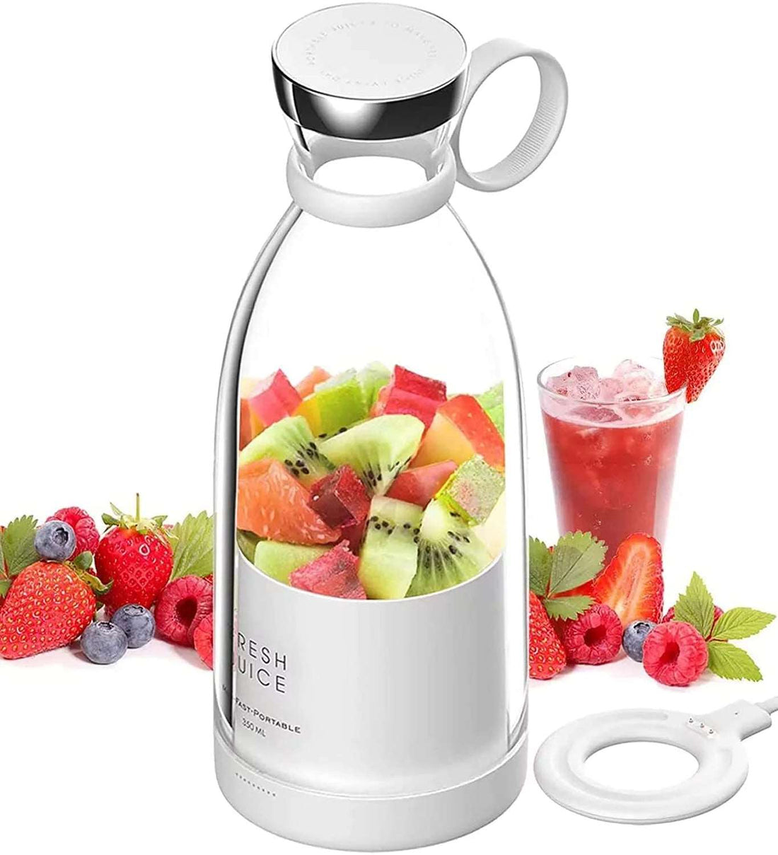 Image of Top Personal Blender for Smoothies: Compact Mini Blender Cup for Perfect Juices