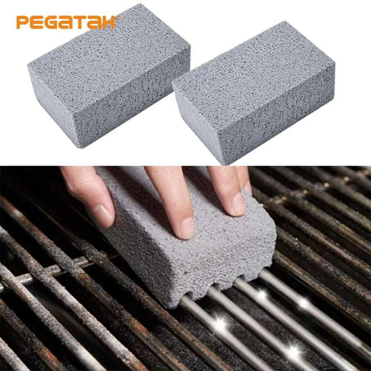 Image of BBQ Grill Cleaning Brick: The Ultimate Heavy-Duty Solution for Grease & Stain Removal