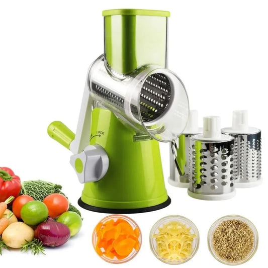 Image of Revolutionize Your Kitchen with the Best Manual Vegetable Cutter & Slicer: Multifunctional Cheese Chopper