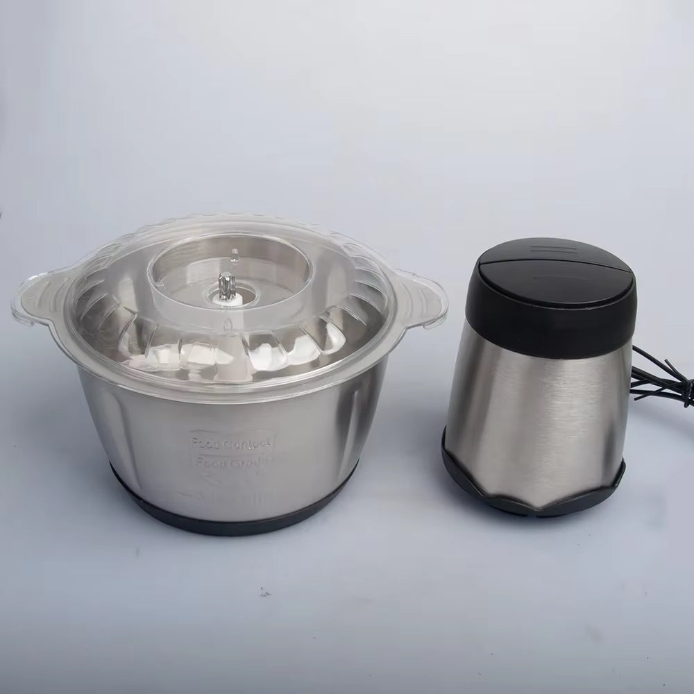 300W Electric Food Processor – Fast & Efficient Food Chopper