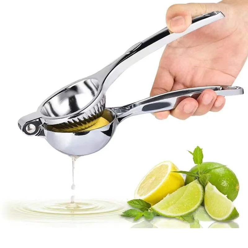 Stainless Steel Lemon Squeezer – Manual Citrus and Orange Juicer