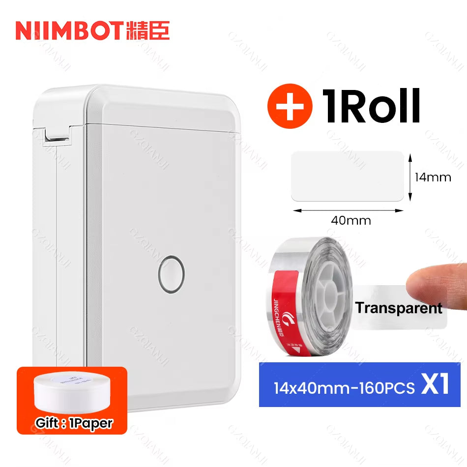 Mini Smart Label Printer - D110 Portable Version