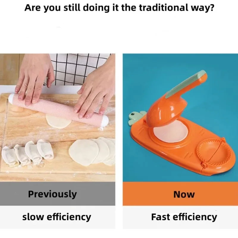 Dumplings Maker - Easy & Efficient Dough Pressing Tool!