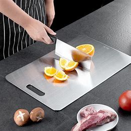 Premium Double-Sided Titanium Cutting Board