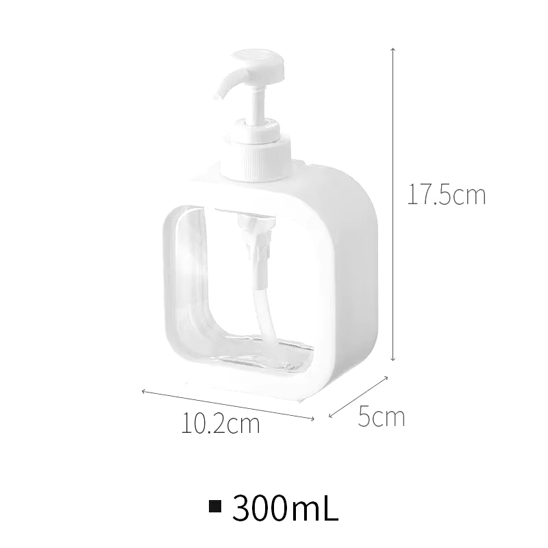 Large Capacity Empty Dispensing Bottle – Laundry Detergent and Shower Gel Container