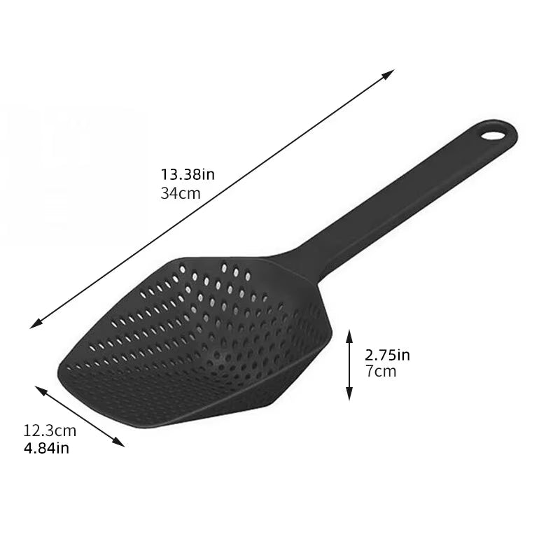 Large Strainer Spoon – Portable Funnel and Food Water Filter for Cooking