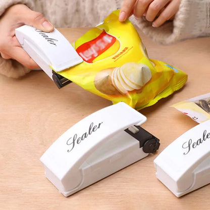 Portable Plastic Heat Bag Sealer – Food Packaging Clip - My Dream Kitchen