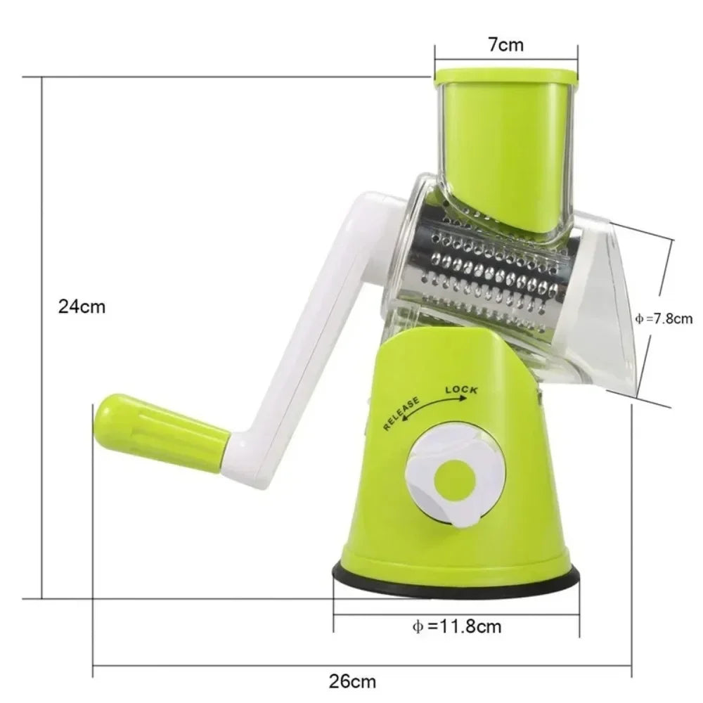 Manual Vegetable Cutter & Slicer – Multifunctional Cheese Chopper - My Dream Kitchen