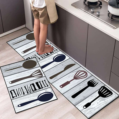 Soft Washable Kitchen Floor Mat – Non-Slip Area Rug for Home