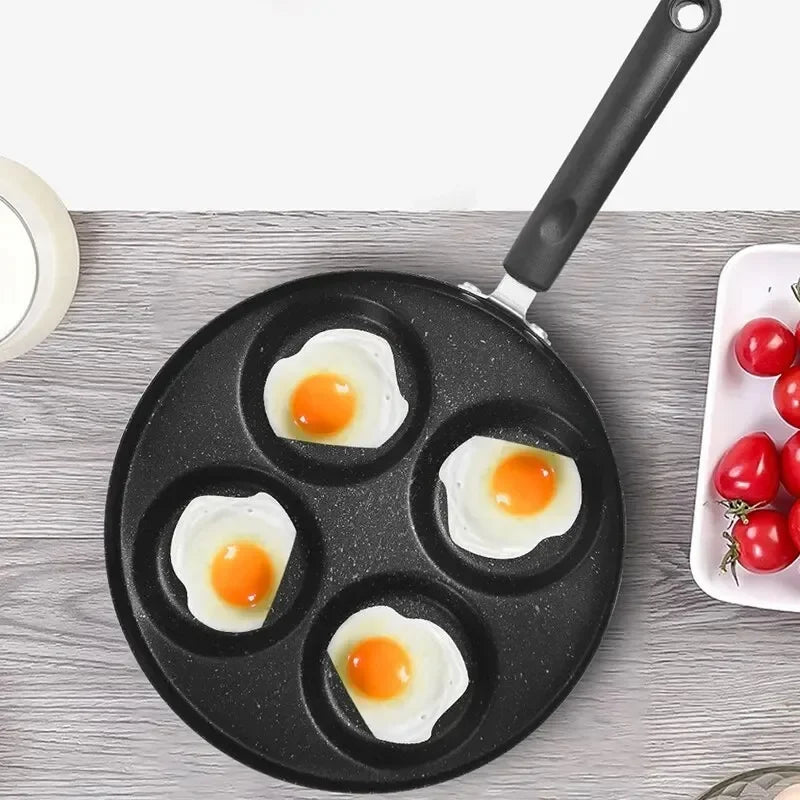 The Ultimate 4-Hole Omelette Pan – Fast & Easy Breakfasts with Non-Stick Perfection! - My Dream Kitchen