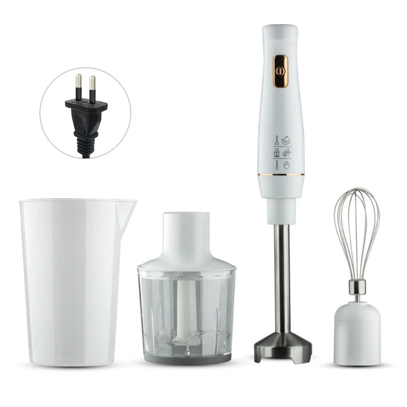 Handheld Immersion Blender – Versatile Food Mixer and Milk Frother