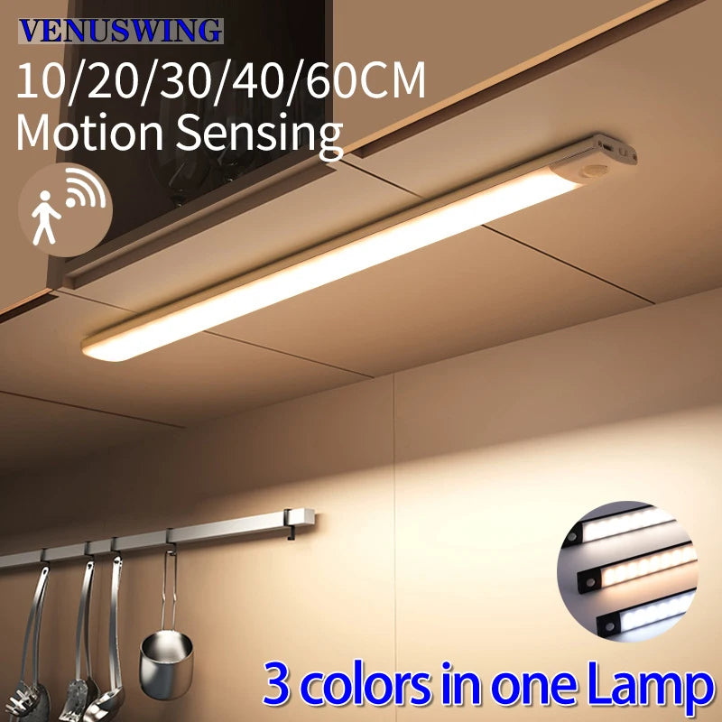 USB Rechargeable Cabinet Light with Motion Sensor