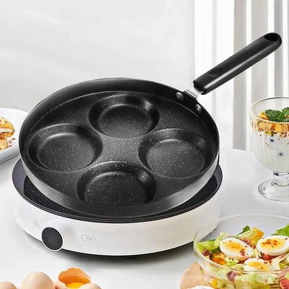 The Ultimate 4-Hole Omelette Pan – Fast & Easy Breakfasts with Non-Stick Perfection! - My Dream Kitchen