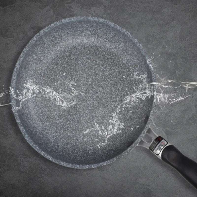 Durable Stone Frying Pan – Non-Stick Wok Skillet for Gas & Induction, 20-28cm - My Dream Kitchen