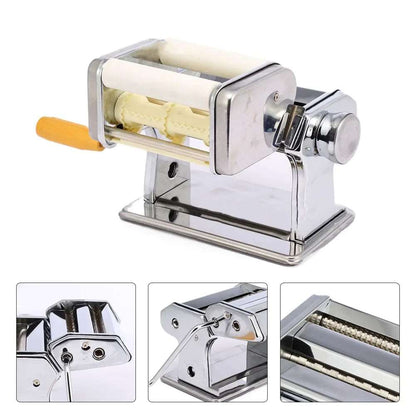 Manual Pasta Maker – Durable Noodle Machine for Lasagna and Spaghetti