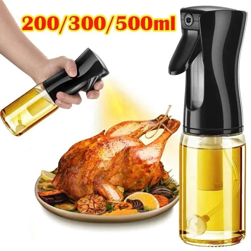 Oil Spray Bottle – Refillable Olive Oil Sprayer for Kitchen & Air Fryer