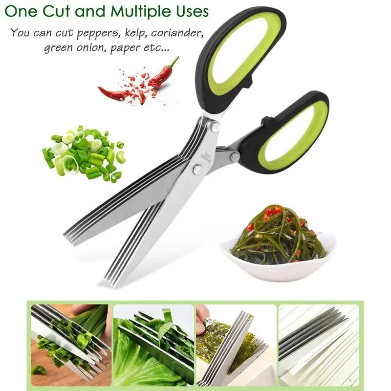 Multi-Layer Stainless Steel Scissors