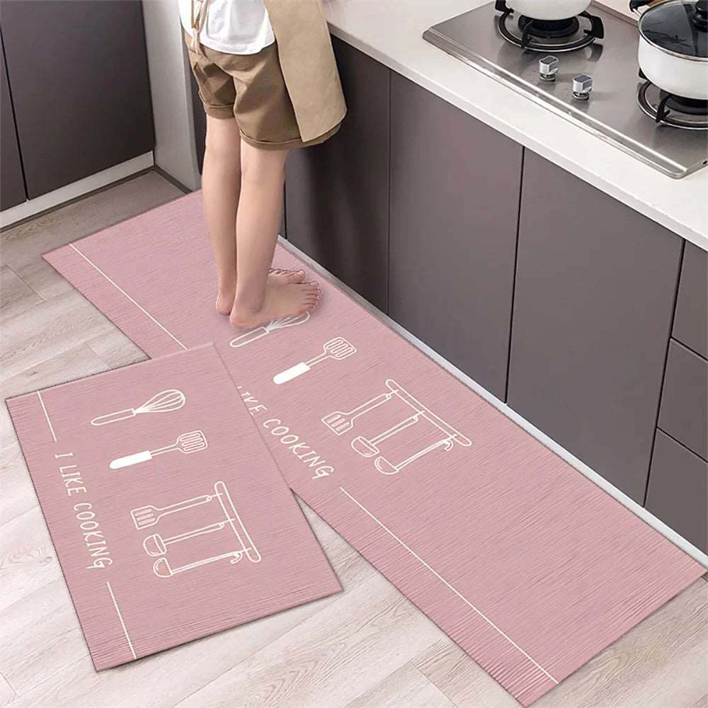 Soft Washable Kitchen Floor Mat – Non-Slip Area Rug for Home