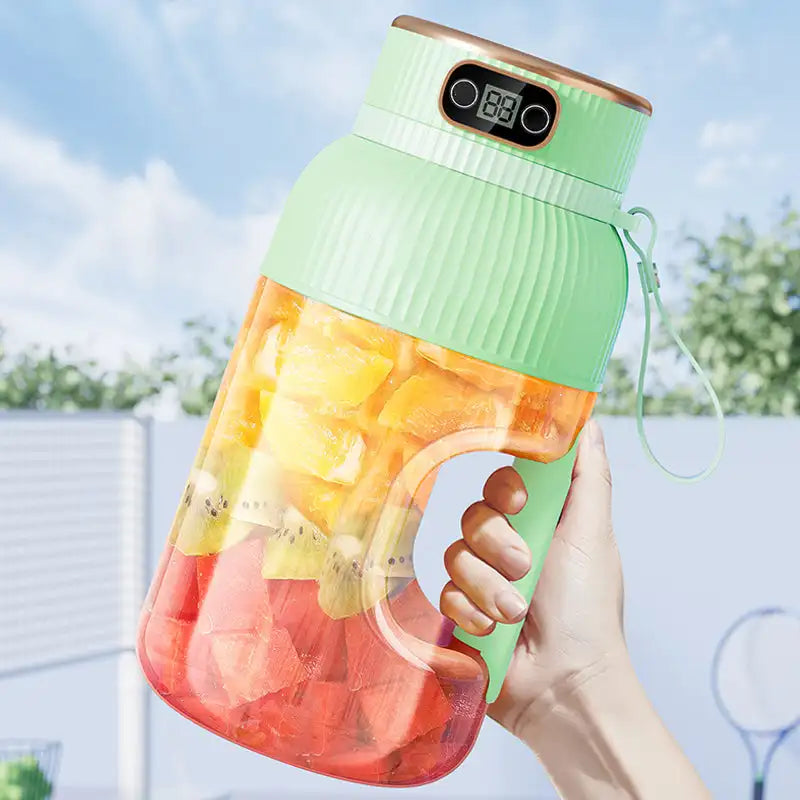 Portable Juicer Cup with USB & Digital Display