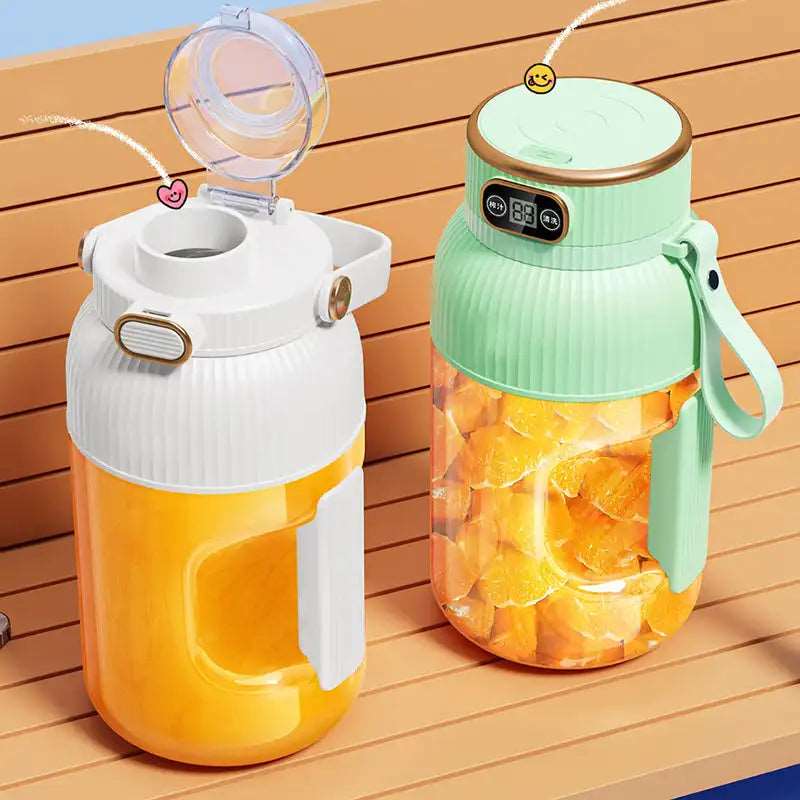 Portable Juicer Cup with USB & Digital Display