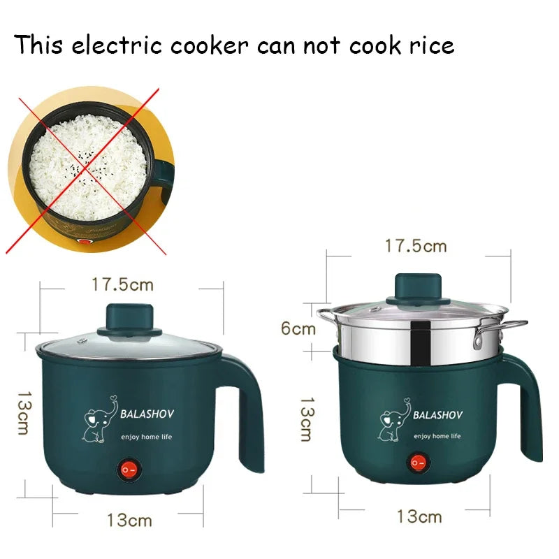 Compact Mini Electric Cooker – Perfect for Quick Meals!