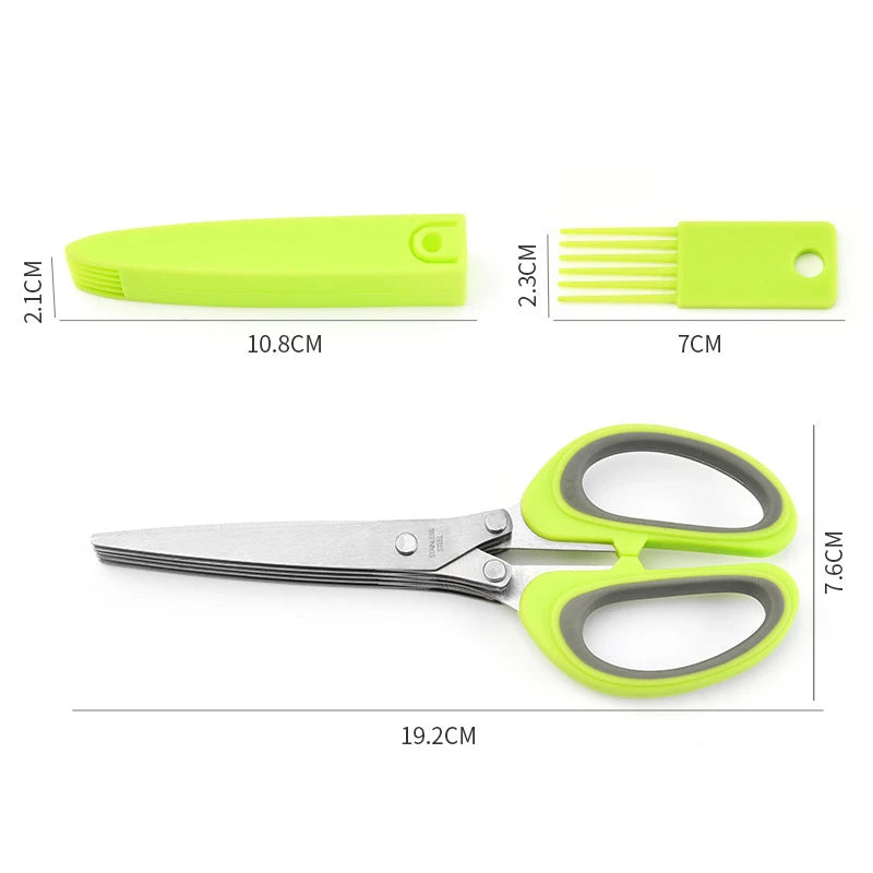 Multi-Layer Stainless Steel Scissors