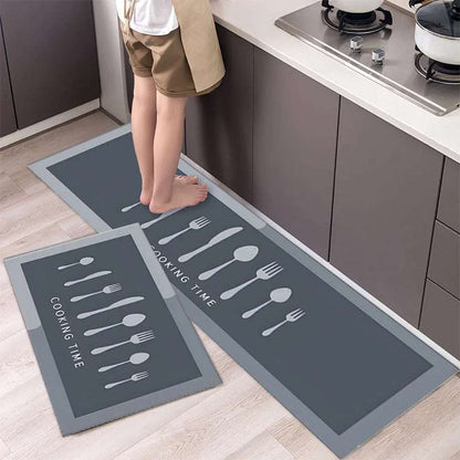 Soft Washable Kitchen Floor Mat – Non-Slip Area Rug for Home