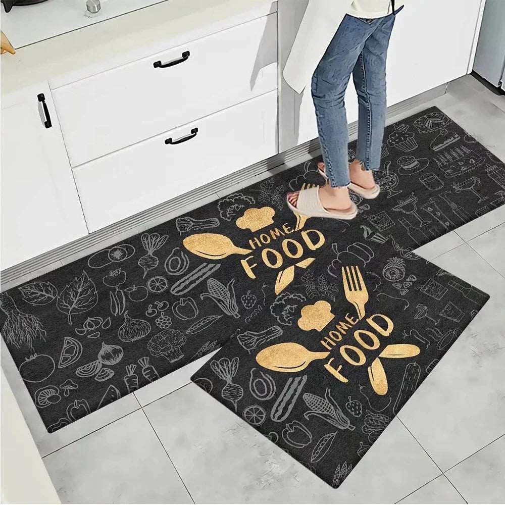 Soft Washable Kitchen Floor Mat – Non-Slip Area Rug for Home