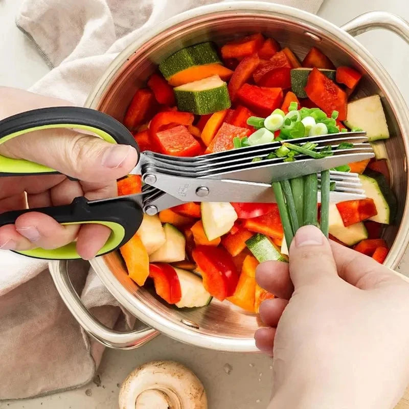 Multi-Layer Stainless Steel Scissors