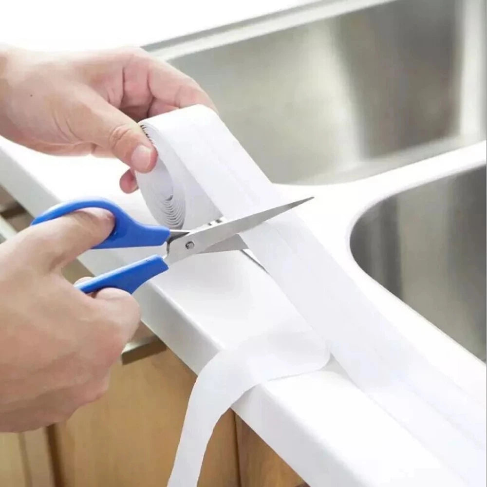 Waterproof Adhesive Sealing Tape for Bathroom & Kitchen - My Dream Kitchen