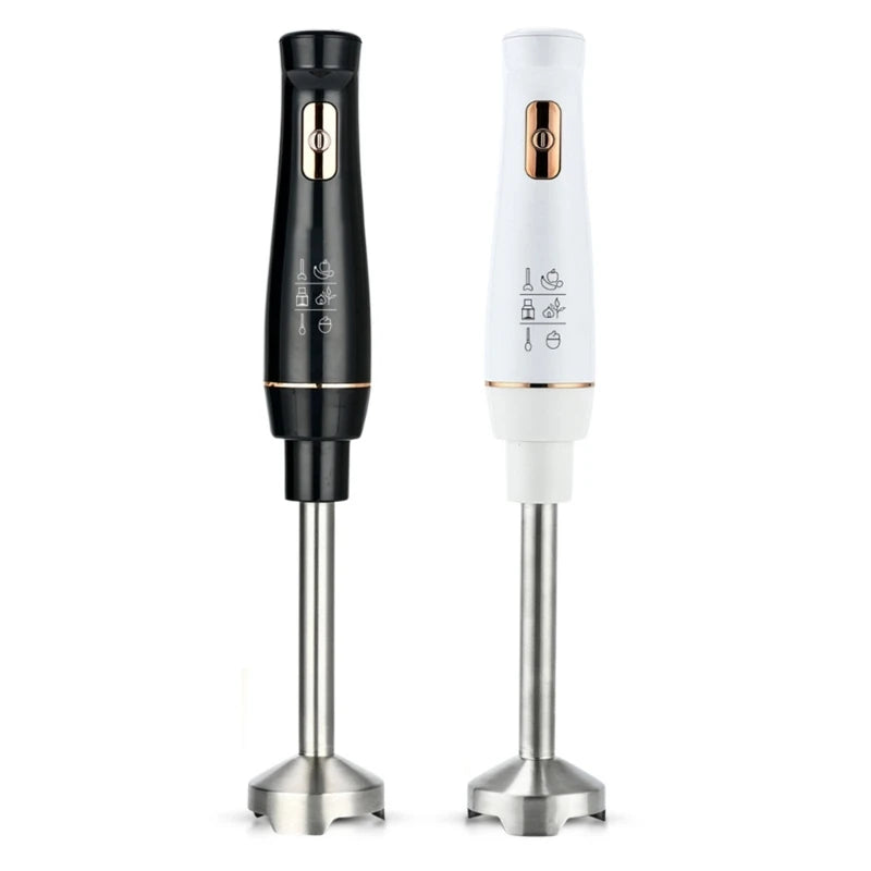 Handheld Immersion Blender – Versatile Food Mixer and Milk Frother