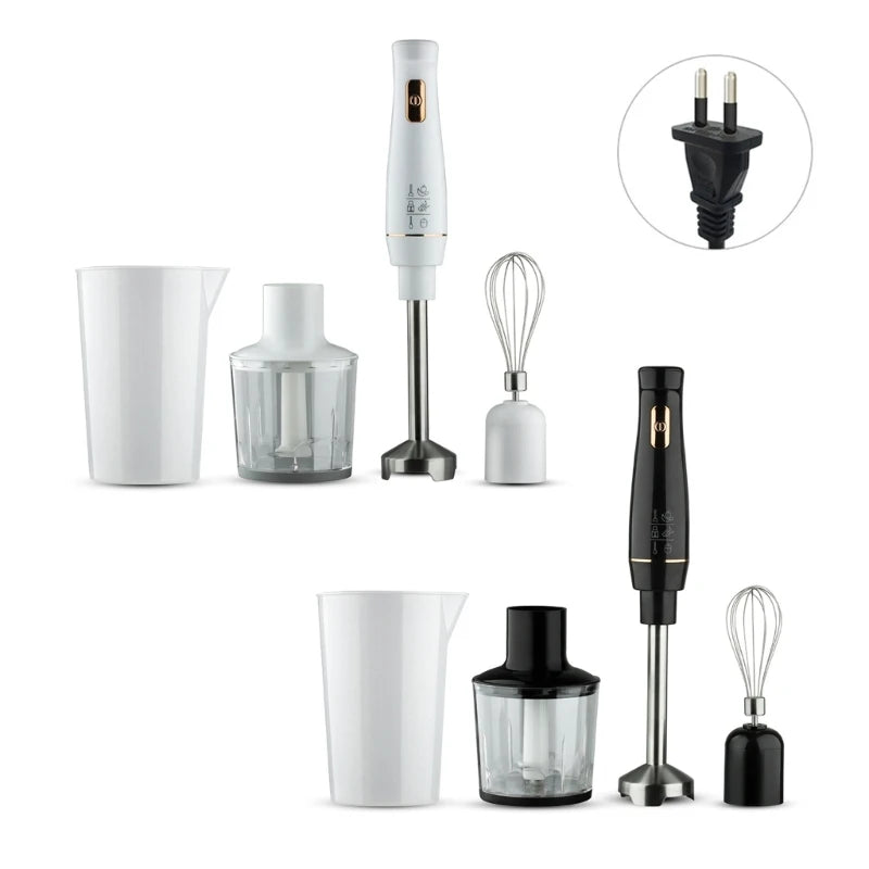 Handheld Immersion Blender – Versatile Food Mixer and Milk Frother