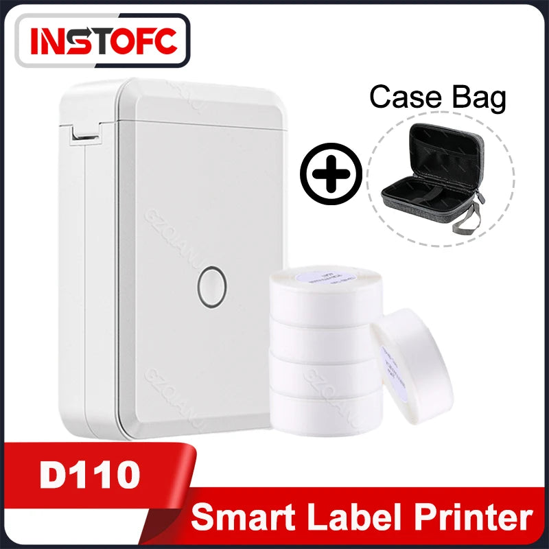 Mini Smart Label Printer - D110 Portable Version