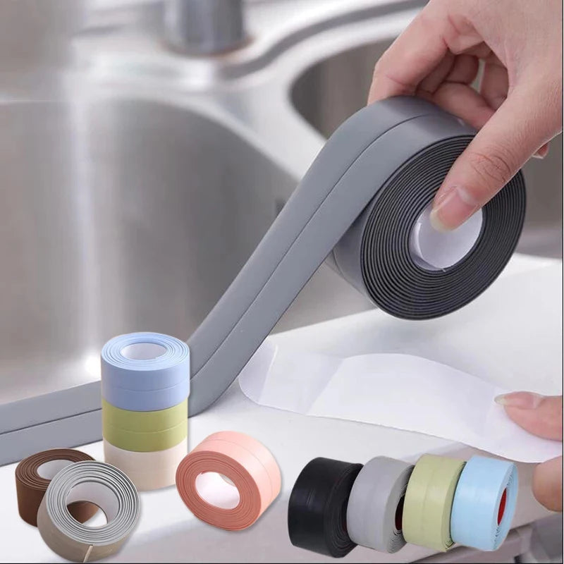 Waterproof Adhesive Sealing Tape for Bathroom & Kitchen - My Dream Kitchen