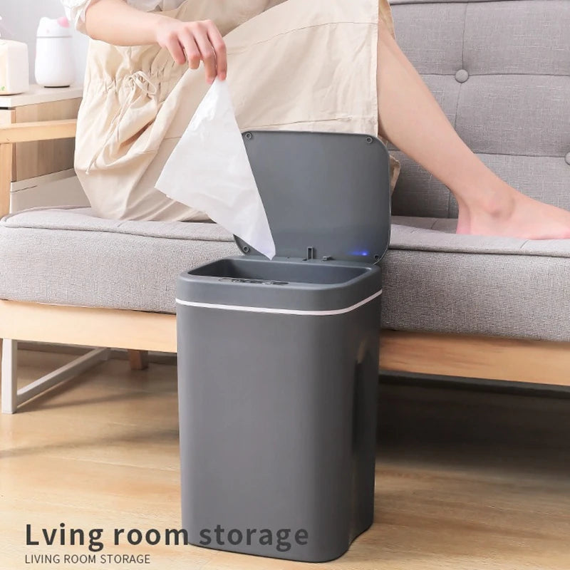 16L Smart Automatic Sensor Trash Can - My Dream Kitchen