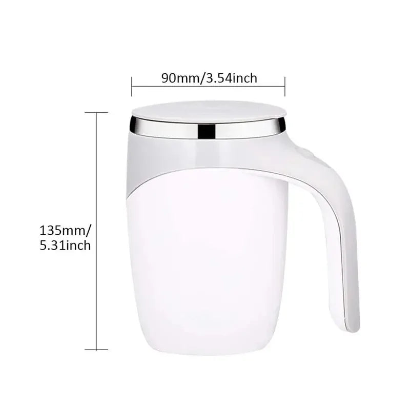 Automatic Stirring Mug – Stainless Steel Magnetic Self-Mixing Coffee Cup - My Dream Kitchen