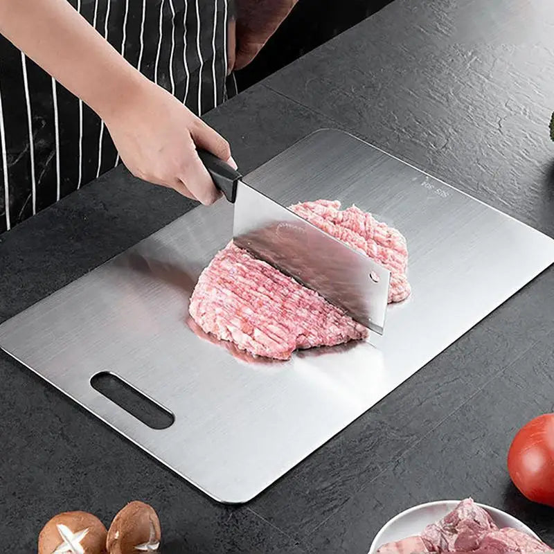 Premium Double-Sided Titanium Cutting Board