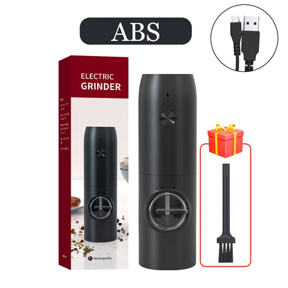 USB Rechargeable Electric Salt & Pepper Grinder - My Dream Kitchen