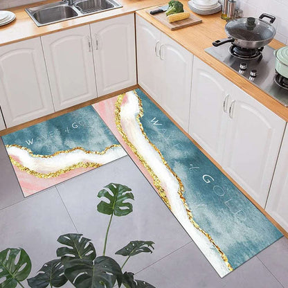 Soft Washable Kitchen Floor Mat – Non-Slip Area Rug for Home