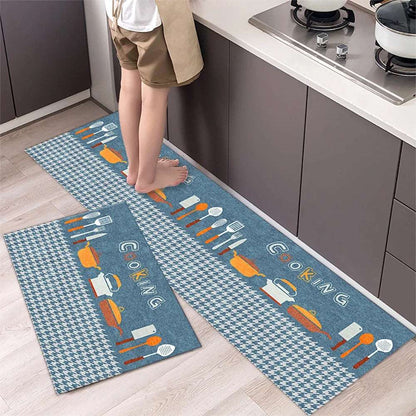 Soft Washable Kitchen Floor Mat – Non-Slip Area Rug for Home