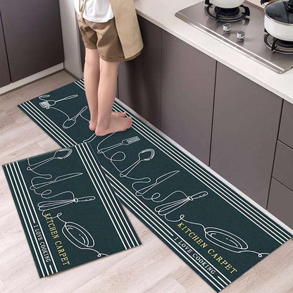 Soft Washable Kitchen Floor Mat – Non-Slip Area Rug for Home