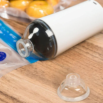 Keep Food Fresh Longer with Reusable Vacuum Storage Bags & Portable Sealer