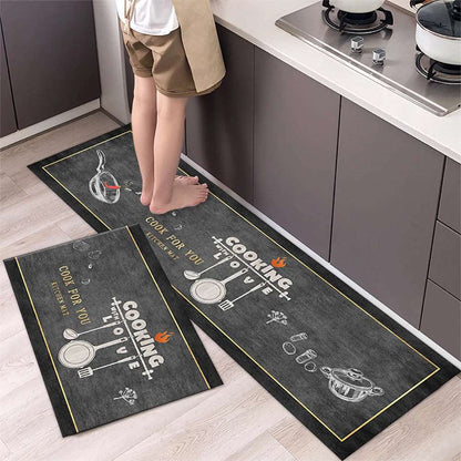 Soft Washable Kitchen Floor Mat – Non-Slip Area Rug for Home