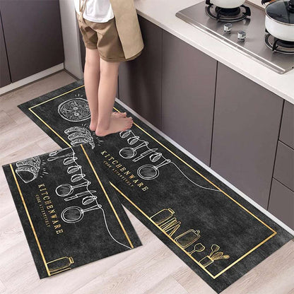 Soft Washable Kitchen Floor Mat – Non-Slip Area Rug for Home