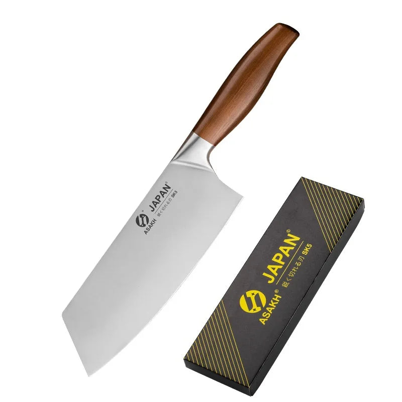 Stainless Steel Kitchen Knives Set – Chef, Cleaver & Butcher Knives - My Dream Kitchen