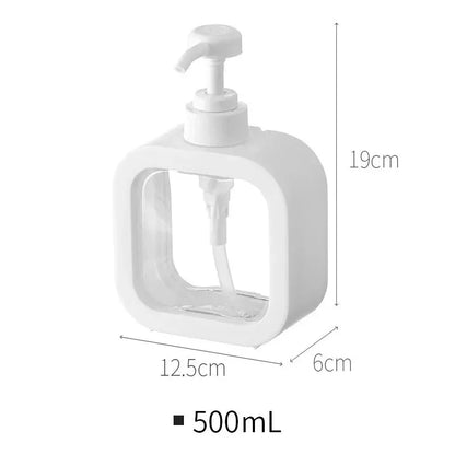 Large Capacity Empty Dispensing Bottle – Laundry Detergent and Shower Gel Container