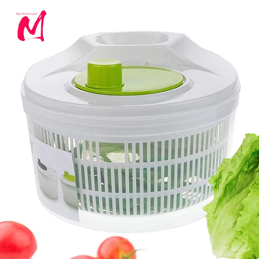 Salad Spinner – Lettuce Washer and Dryer for Leafy Vegetables