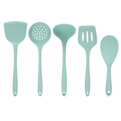 Silicone Kitchen Cooking Utensils Set – Spatula & Pasta Tools - My Dream Kitchen