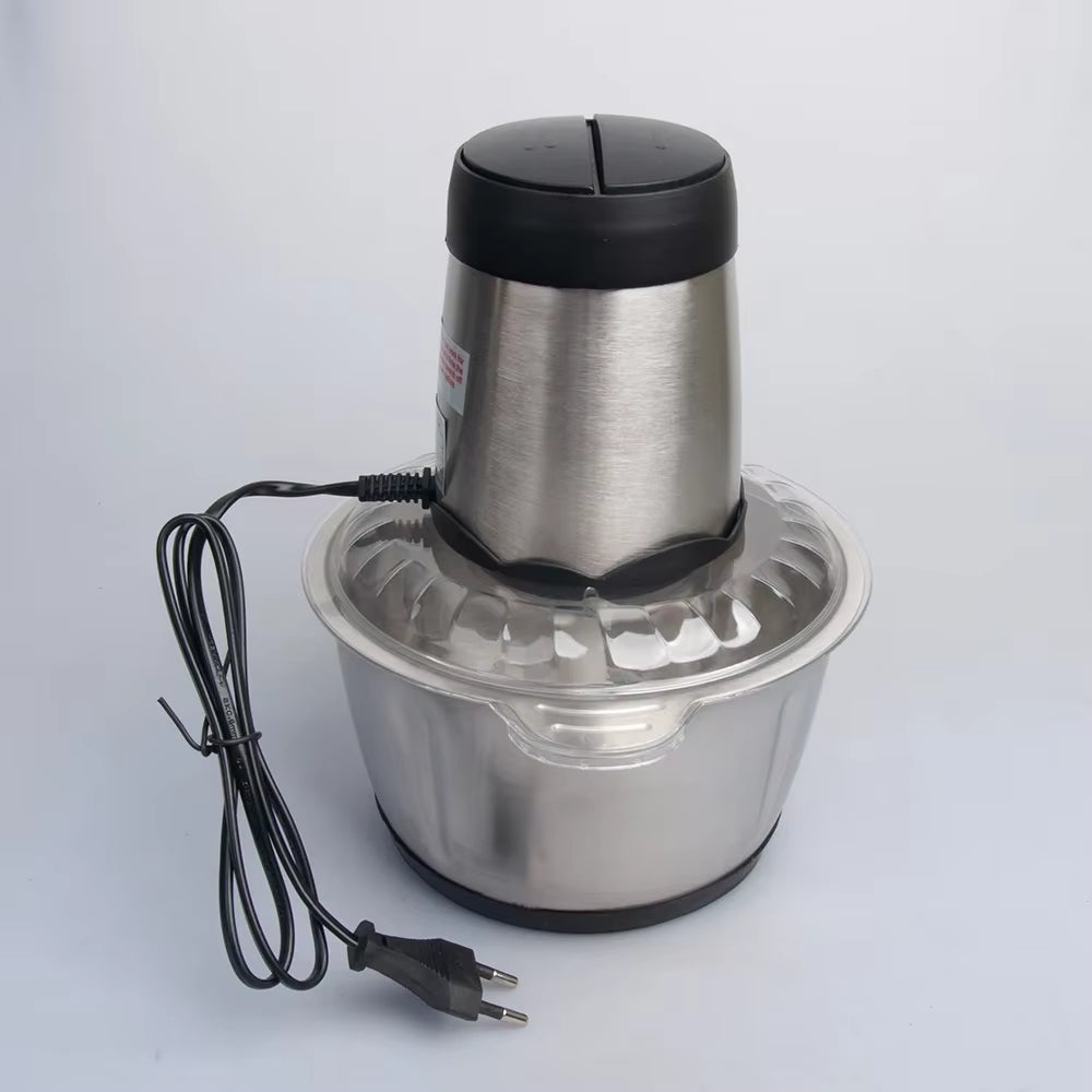 300W Electric Food Processor – Fast & Efficient Food Chopper