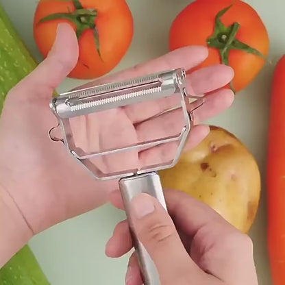 Multifunctional Stainless Steel Kitchen Peeler